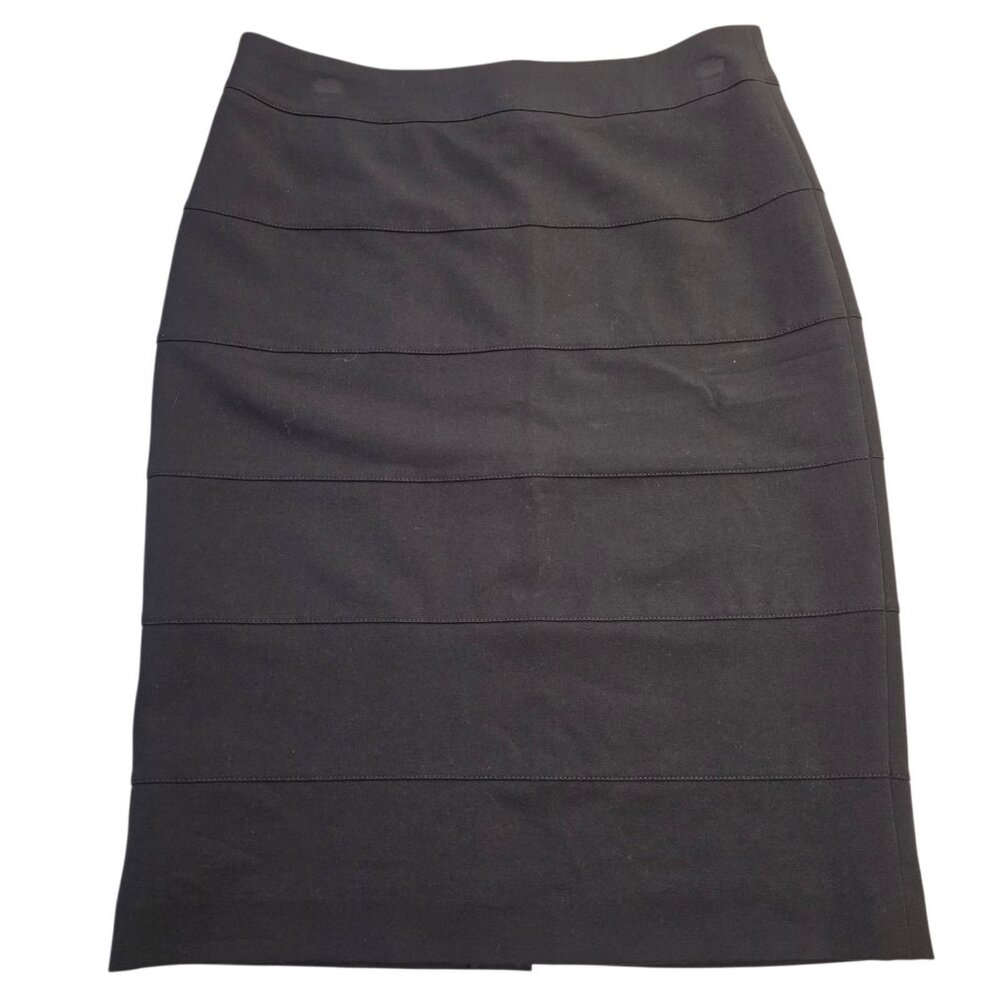Virtue Women's Skirt Stretch Black Size 6‎ Classic Career Office